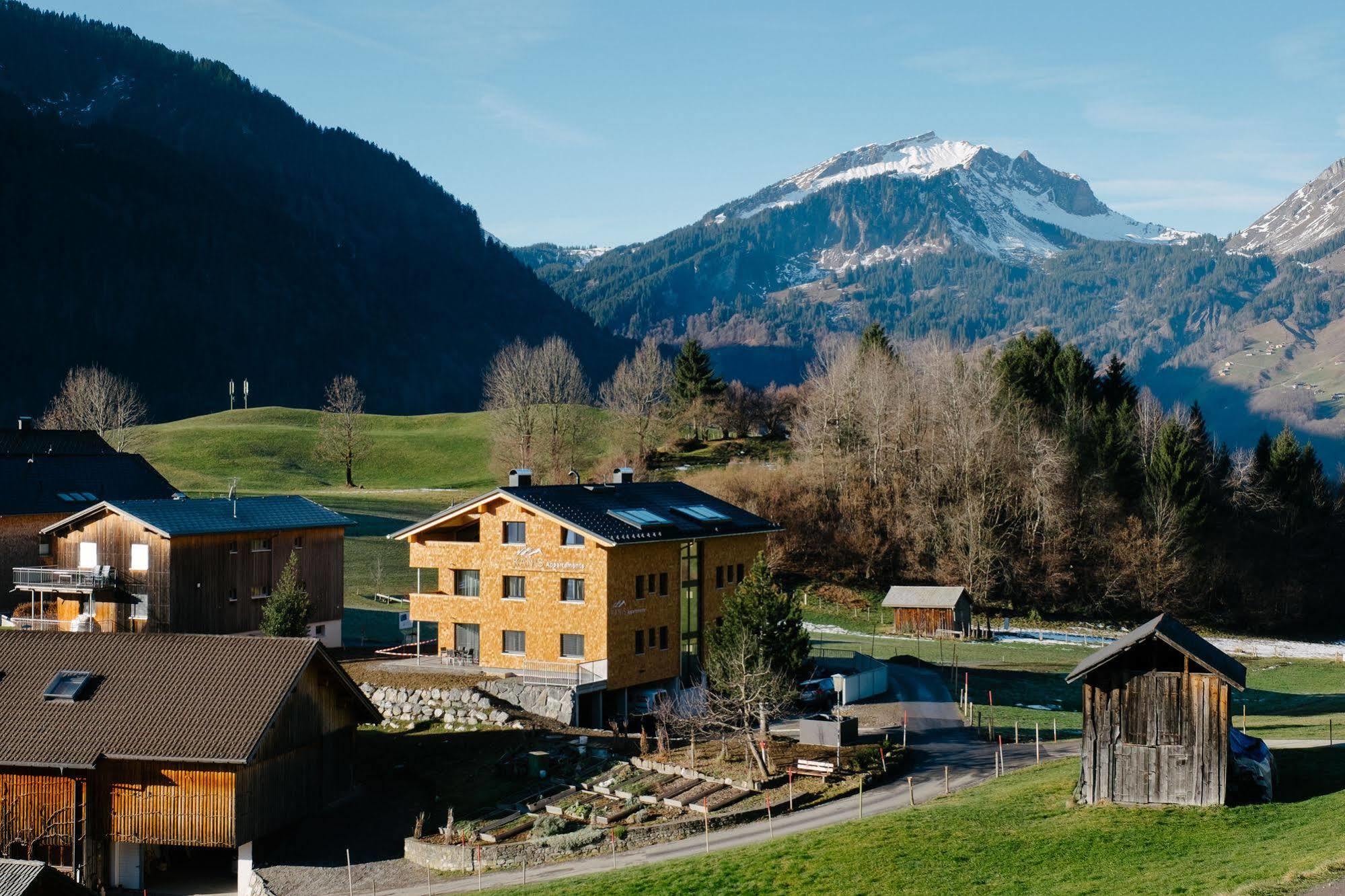Kanis Appartements Schoppernau Buitenkant foto