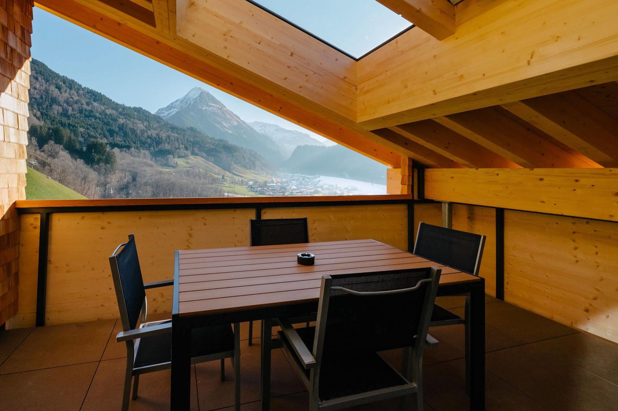 Kanis Appartements Schoppernau Buitenkant foto